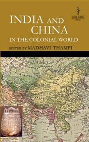 Cover of: India and China in the Colonial World