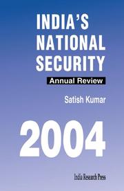 Cover of: India's National Security by Satish Kumar