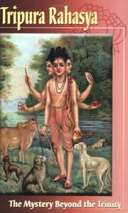 Cover of: Tripura Rahasya by Munagala S.Venkataramiah