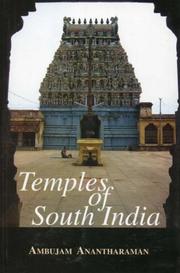 Cover of: Temples of South India