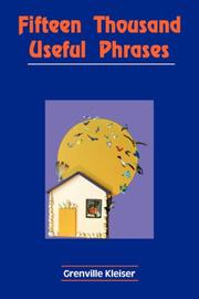 Cover of: Fifteen Thousand Useful Phrases