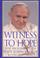 Cover of: Witness to hope