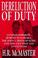 Cover of: Dereliction of duty
