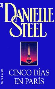 Cover of: Cinco días en París by Danielle Steel