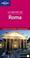 Cover of: Lonely Planet Mejor Roma (Spanish) 1 (Lonely Planet Best Of Rome)