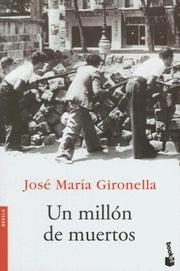 Cover of: Un Millon de Muertos (Novela (Booket Numbered))