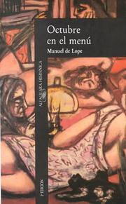 Cover of: Octubre En El Menu