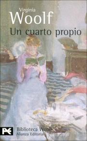 Cover of: Un cuarto propio/ A Room of One's Own (Biblioteca De Autor) by Virginia Woolf