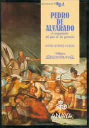 Cover of: Pedro de Alvarado by Antonio Gutiérrez Escudero