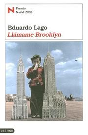 Cover of: Llamame Brooklyn by Eduardo Lago