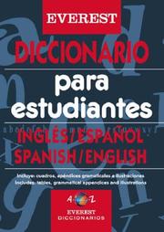 Cover of: Diccionario para estudiantes: inglés-español, Spanish-English