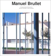 Cover of: Manuel Brullet (Current Architecture Catalogues) by Xavier Guell