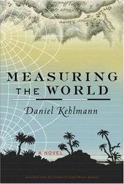 Cover of: Measuring the World by Daniel Kehlmann