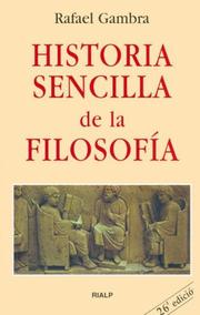Cover of: Historia sencilla de la filosofía