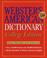 Cover of: Webster's American Dictionary