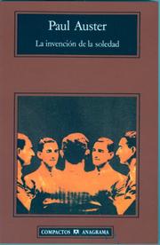Cover of: La Invencion De La Soledad / the Invention of Solitude
