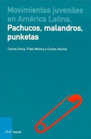 Cover of: Movimientos Juveniles En America Latina: Pachucos, Malandros, Punketas (Ariel Social)
