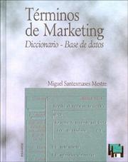 Cover of: Términos de marketing  by Miguel Santesmases Mestre