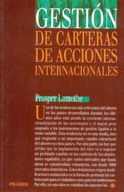 Cover of: Gestión de carteras de acciones internacionales by Prosper Lamothe Fernández
