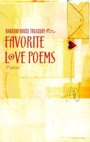 Cover of: Random House treasury: favorite love poems.
