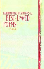 Cover of: Random House treasury best-loved poems