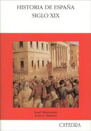 Cover of: Historia de España. by Angel Bahamonde Magro