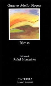 Cover of: Rimas by Gustavo Adolfo Bécquer