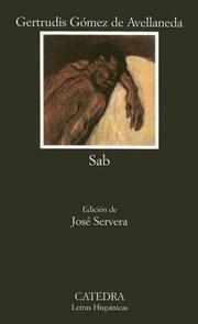 Cover of: Sab by Gertrudis Gomez De Avellaneda