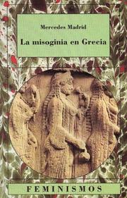 Cover of: La misoginia en Grecia