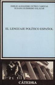 Cover of: El lenguaje político español