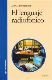 Cover of: El Lenguaje Radiofonico