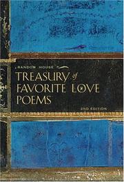 Cover of: Random House Treasury of Favorite Love Poems, Second Edition by Random House