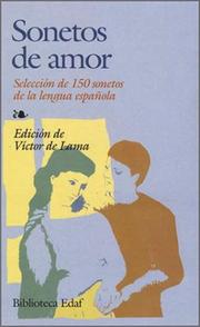 Sonetos de amor by Víctor de Lama