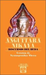 Cover of: Anguttara Nikaya