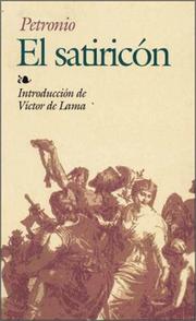 Cover of: El satiricón