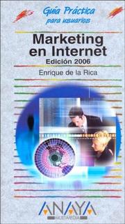 Cover of: Marketing En Internet, 2006 / Marketing on the Internet, 2006