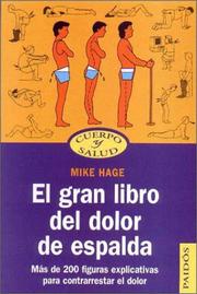 Cover of: El Gran Libro De Dolor De Espalda (Cuerpo y Salud)