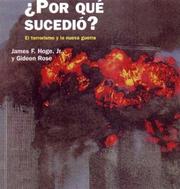 Cover of: Por Que Sucedio: El Terrorismo Y LA Nueva Guerra