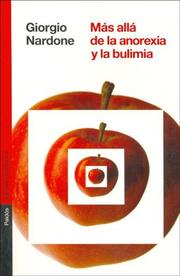 Cover of: Mas Alla De La Anorexia Y La Bulimia (Saberes Cotidianos / Daily Knowledge)