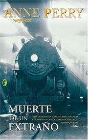 Cover of: Muerte de un extrano