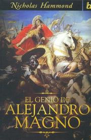 Cover of: El Genio de Alejandro Magno by Nicholas Hammond