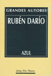 Cover of: Azul by Rubén Darío