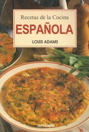 Cover of: Recetas de la Cocina Española