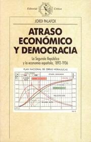 Cover of: Atraso Economico y Democracia (Critica/Historia del Mundo Moderno)