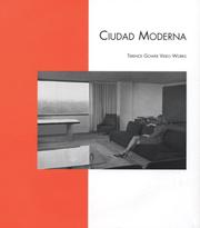 Cover of: Terence Gower: Ciudad Moderna