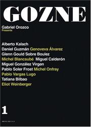 Cover of: GOZNE by Michel Onfray