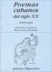 Cover of: Poemas cubanos del siglo XX: antología