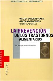 Cover of: LA Prevencion De Los Transtornos Alimentarios