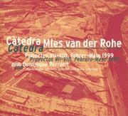 Cover of: Catedra Mies Van Der Rohe - 1999