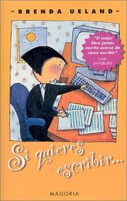 Cover of: Si quieres escribir